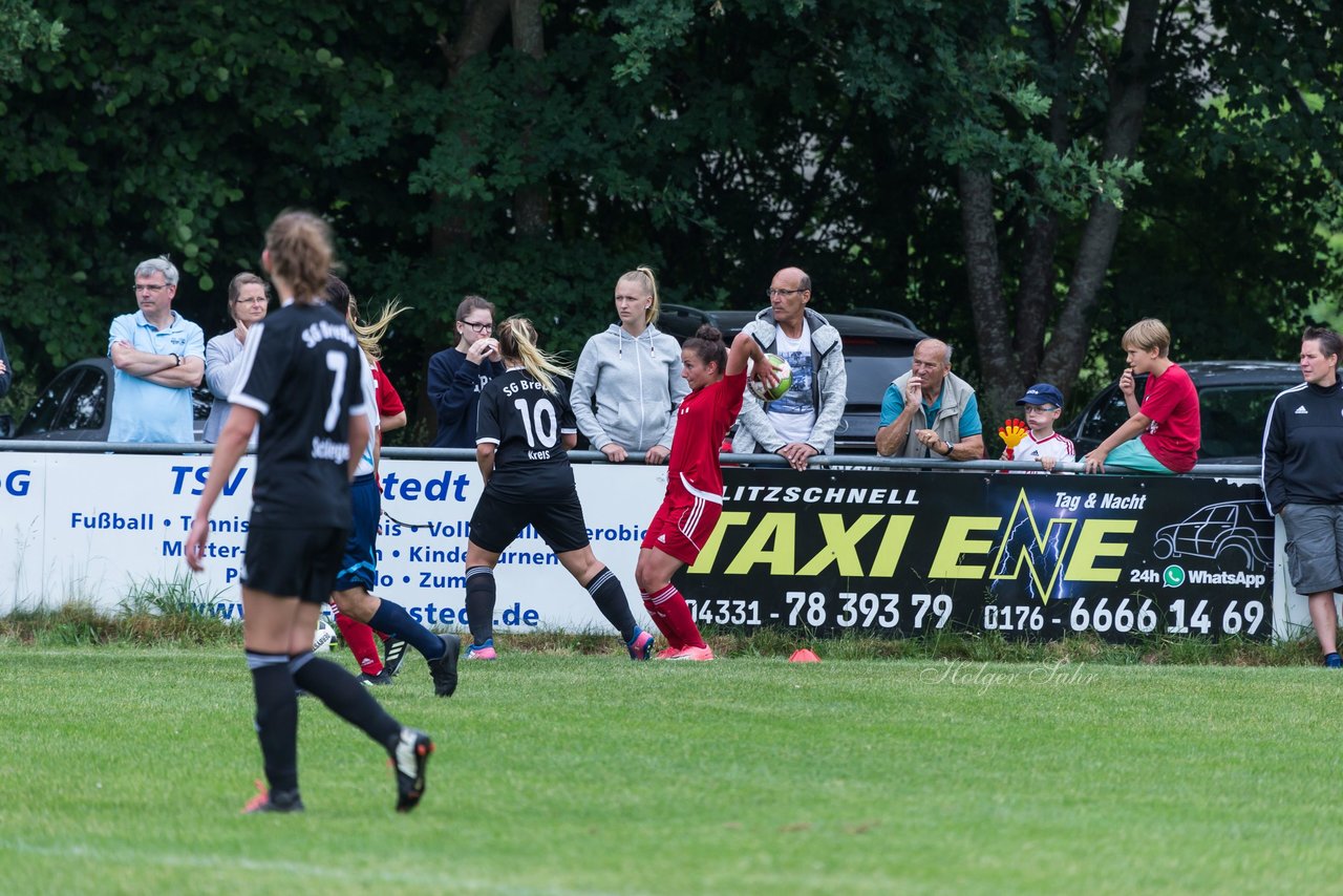 Bild 85 - Aufstiegsspiel SG Borgstedt/Brekendorf - SV Wahlstedt : Ergebnis: 1:4